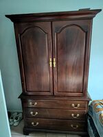 Vintage Harden Furniture, Solid Cherry Wood, Media Armoire