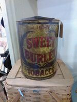 Antique Tobacco Tin