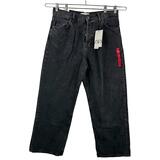 Zara Pleated relaxed fit low rise wide leg jeans charcoal sz 10