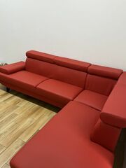 Red Luxe Sectional