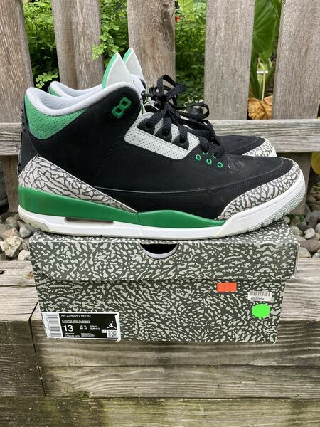 Jordan 3 Pine Green
