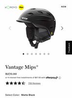 XL Smith Vantage Helmet