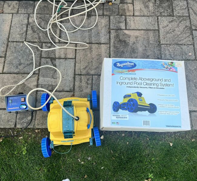 Aqua Bot Pool River Sport And Power Supply