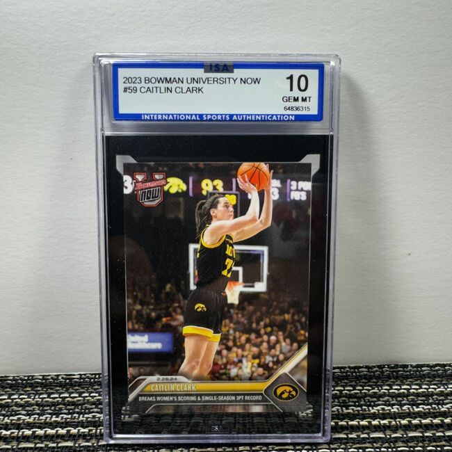 Caitlin Clark Graded ISA 10