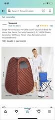 Portable Steam Sauna