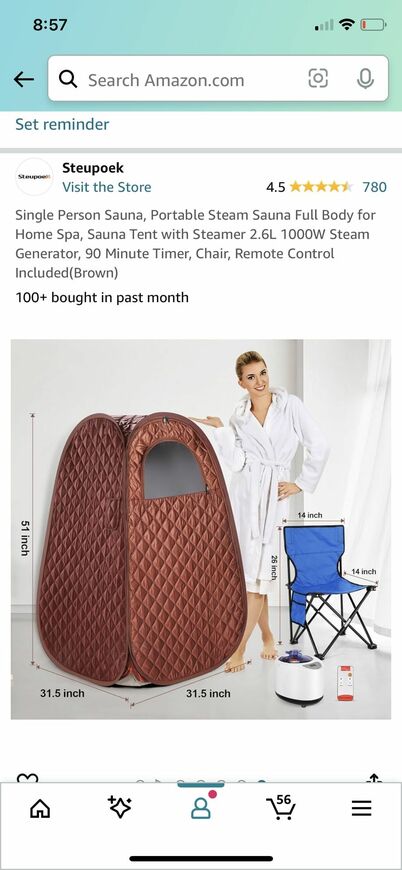 Portable Steam Sauna