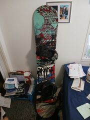 Professional Snowboard With Bindings