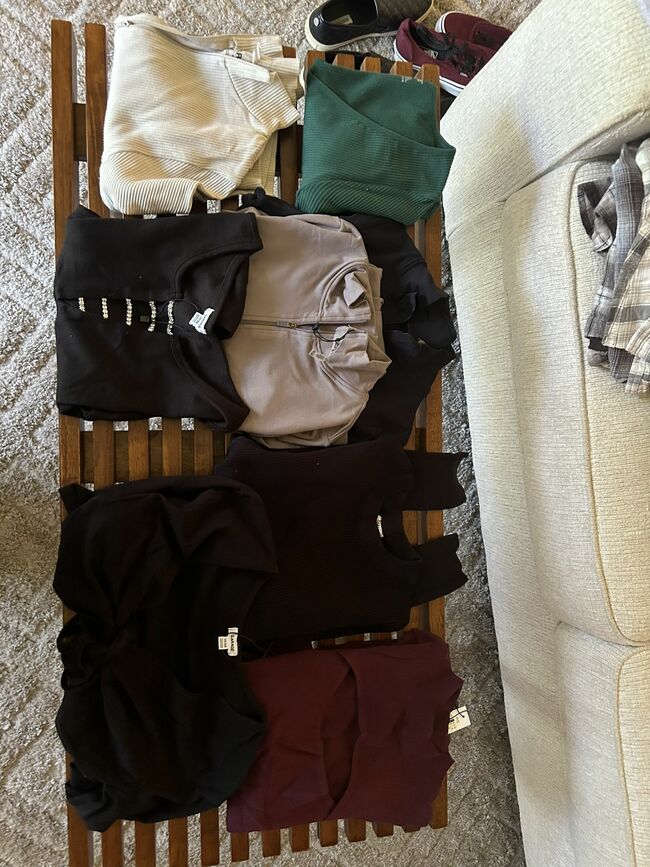 garage long sleeve tops