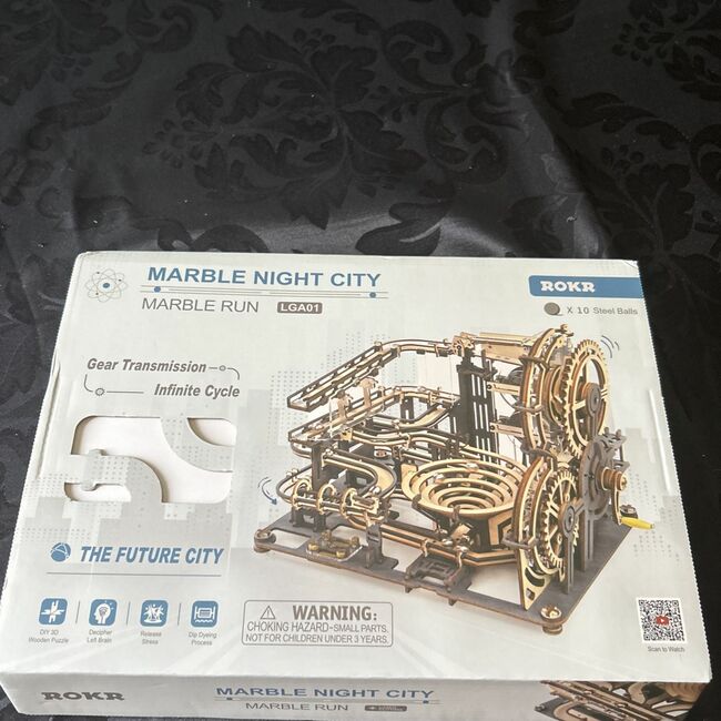 Marble Night City. Marble Run. ROKR