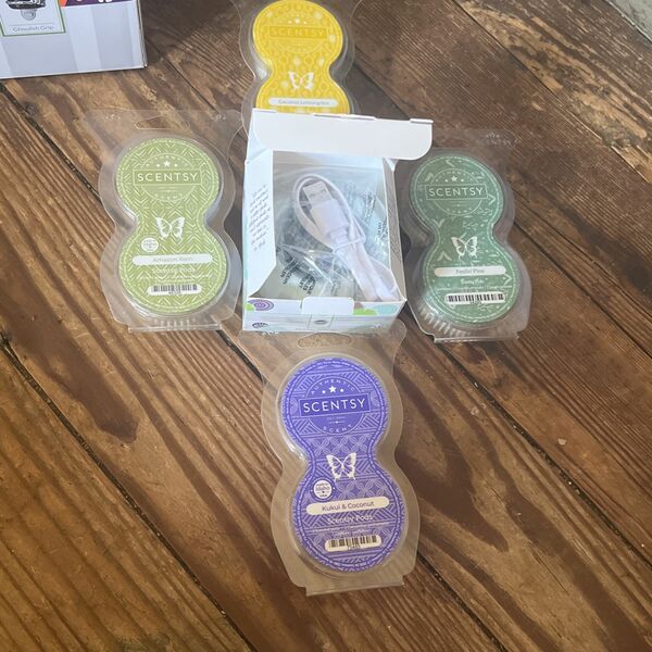 Mini Fan Diffuser ! With 4 Scent Pods