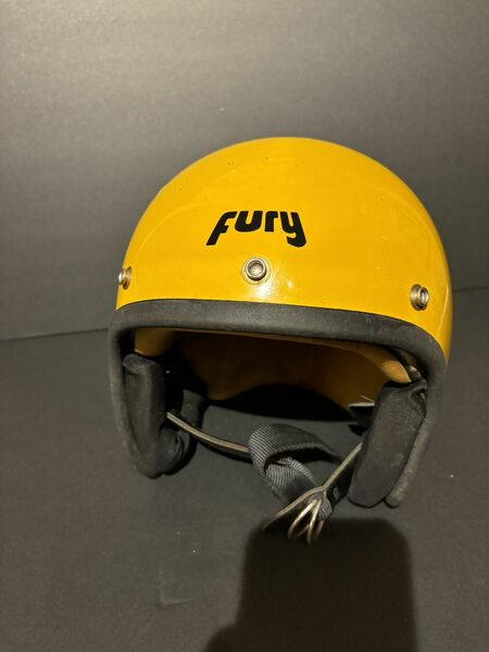 Vintage fury helmet