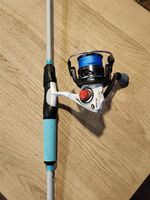 Lews Combo With Blue Braid