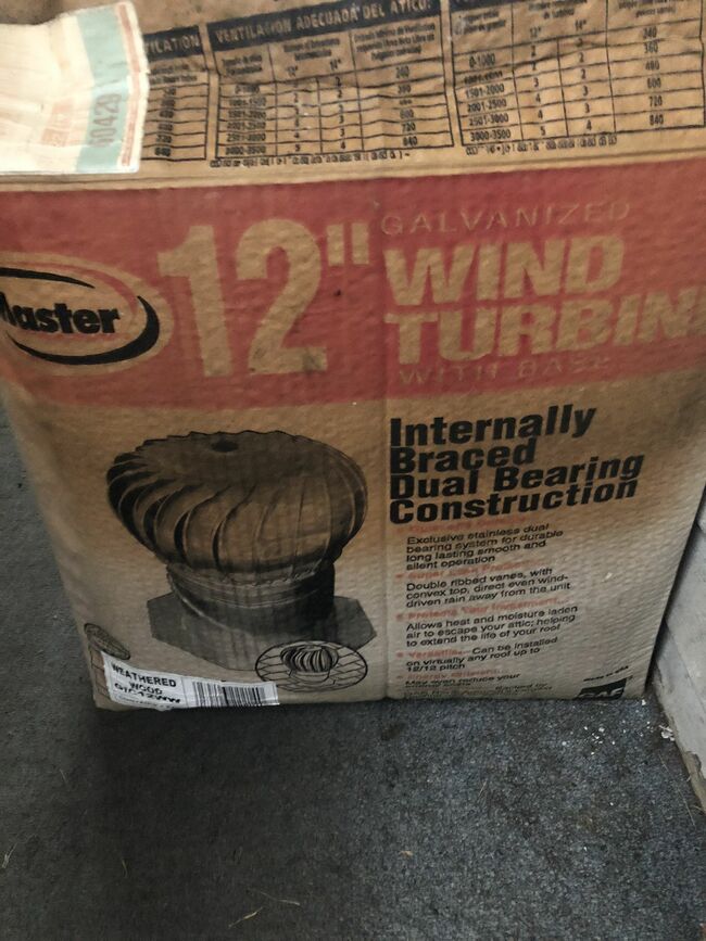 12 Inch Wind turbine