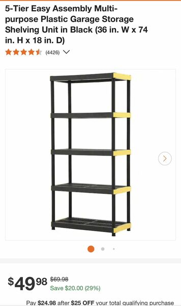 Shelving Units.