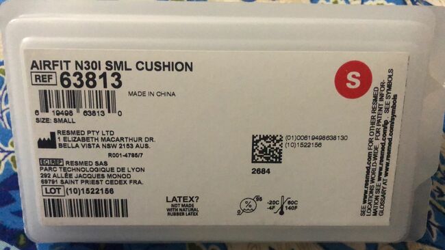 N301 smL cushlon  S