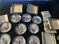 Porcelain 1988 Plates