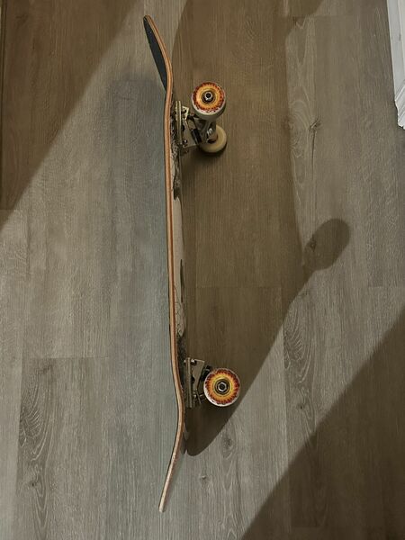 custom built skateboard