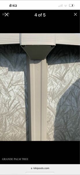 27x52 Round above Ground  Steel Pool.