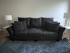 Charcoal Gray Couch
