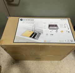 27 in. Drop-In Single Bowl 18G Stainless Steel Workstation Kitchen Sink with Spring Neck Faucet