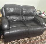 Leather Recliner Sofa N Loveseat