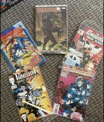 Comic Books- (1) Deadpool and (6)The Punisher.  (7 total)