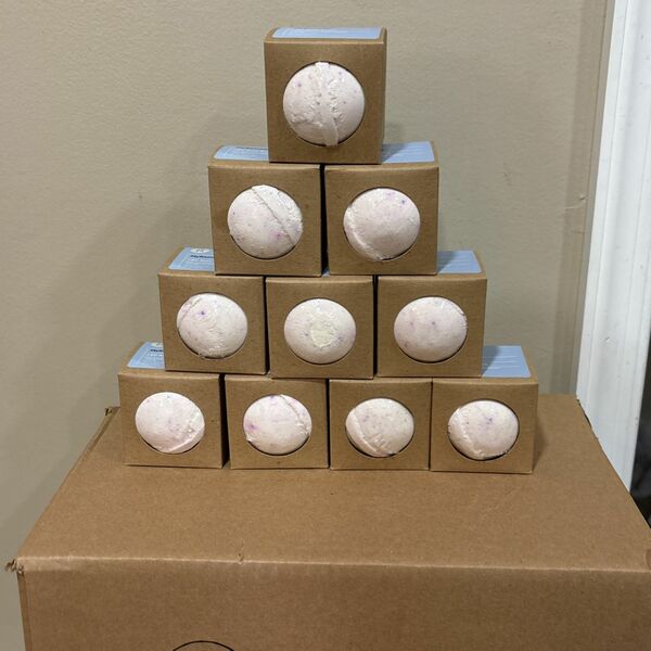 Lavender Bath Bombs
