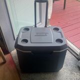 Coleman Cooler W/ Handle And Wheels