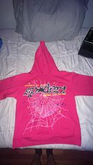 Sp5der Hoodie Pink