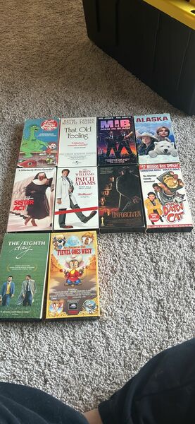 Old Collectible VHS Movies