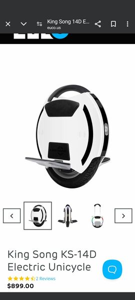 New Kingsong Unicycle