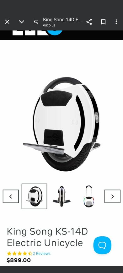 New Kingsong Unicycle