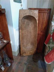 Very Large Antique Primitive Farmhouse Trencher