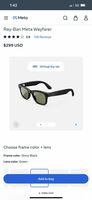 Wayfarer RAY-BAN META SMART GLASSES