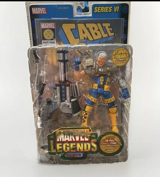 MARVEL LEGENDS CABLE SERIES (VI) THE X-MEN FACTOR FORCE MUTANTS CABLE MARVEL