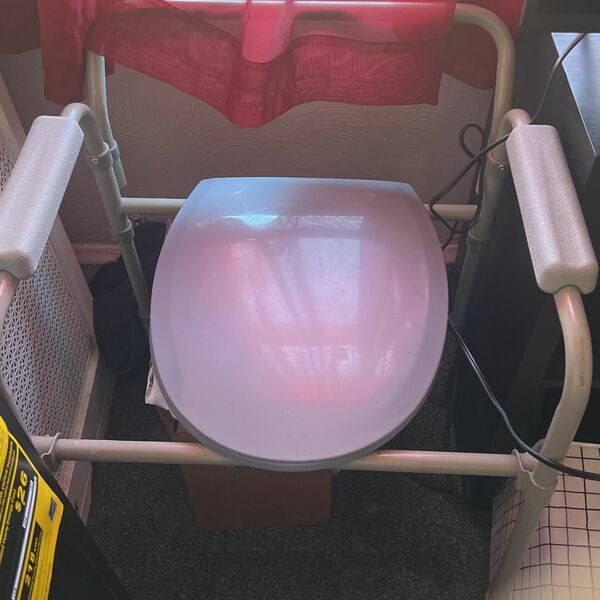 Portable Toilet, Walker and Shower Chair-Pick Up Only