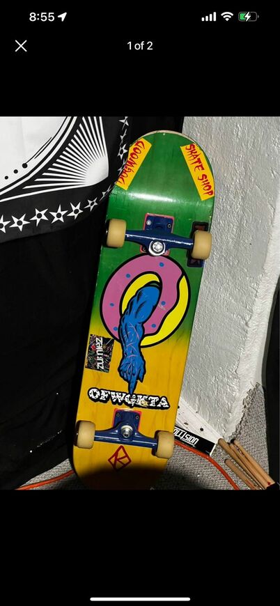 Oddfuture Skateboard 8.5