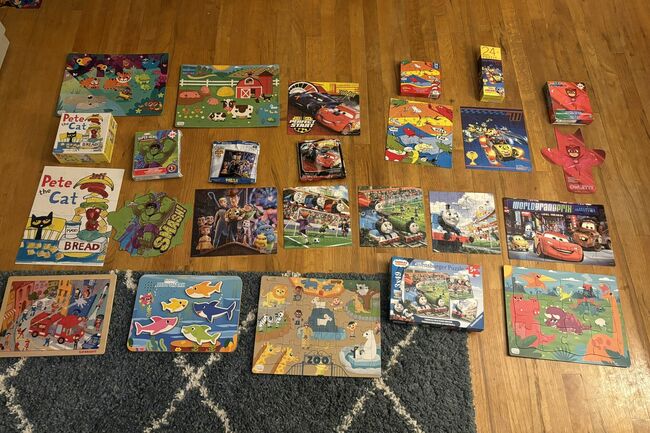 Various Kids Puzzles