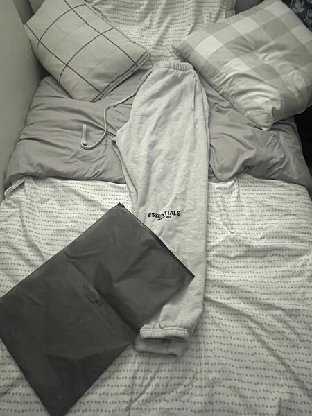 Light Oatmeal Essential Pants