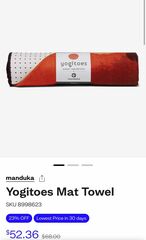 Yogitoes Mat Towel