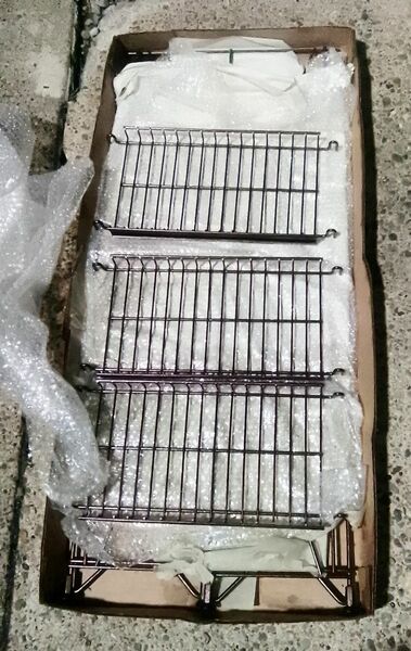 Hammered Copper Color Rack