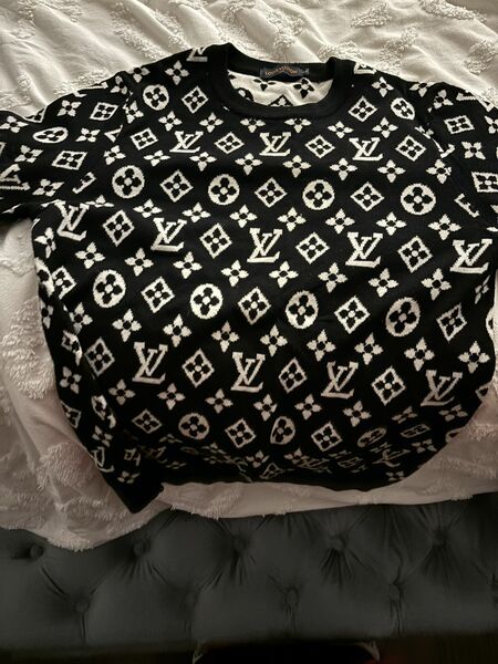 Black LV Sweater