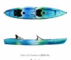 2) New tandem Kayaks