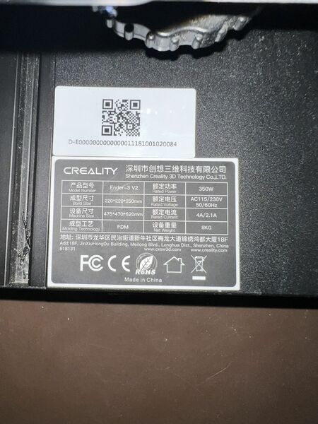 Ender 3 V2 3D Printer