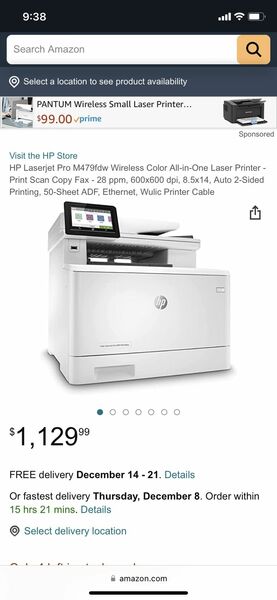 HP- LASER JET PRO PRINTER