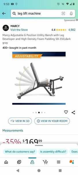 Leg Extension Machine