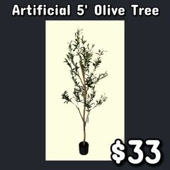 NEW Artificial 5' Olive Tree: Njft