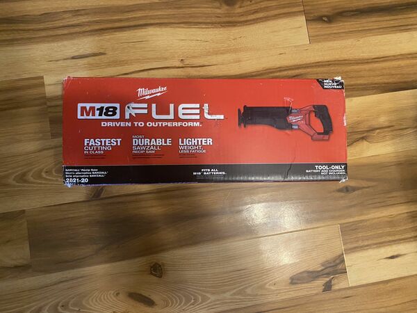 Milwaukee M18 Fuel Sawzall