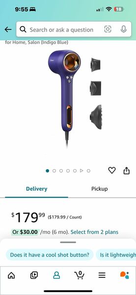 New  ION  blow dryer