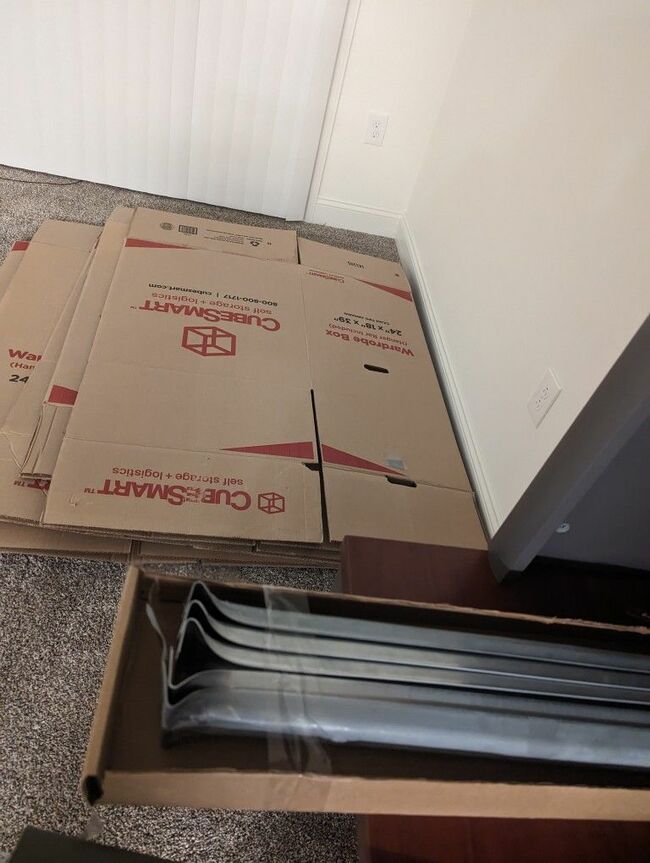 Garment Moving Boxes Wardrobe